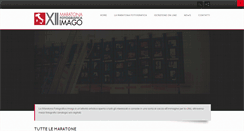 Desktop Screenshot of maratonaimago.it